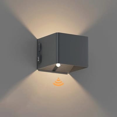 Draadloze LED Wandlamp met Bewegingssensor - Oplaadbare 5500 mAh Binnenverlichting