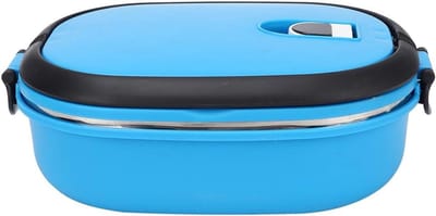 Duurzame Lunchbox 900ml - Draagbare Isolerende RVS Voedselcontainer voor Picknick en Buitenshuis Gebruik
