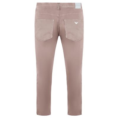 Emporio Armani J15 Medium Waist Relaxed Leg Womens Jeans