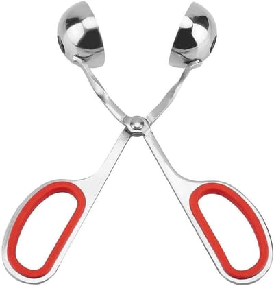 Handige RVS Meatball Scoop en Melon Baller – Non-Stick Keukenhulpmiddel voor Perfecte Gehaktballen en Cake Pops