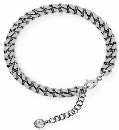 Elysian Armband Dames - 316L Roestvrij Staal - Rhodium - Luxe geschenkdoos - 16 + 4 cm 5mm dik
