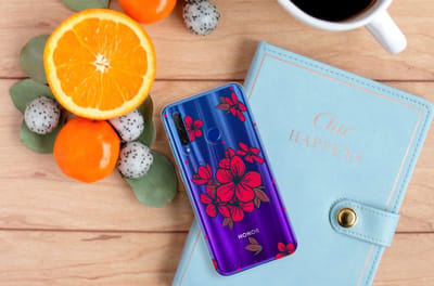 Back Cover voor Honor 20 Lite TPU Case Blossom Red