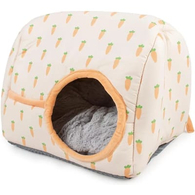 Duvo+ Carrot Schuilplaats Pluche - Slaapplaats - 30x25x23 cm