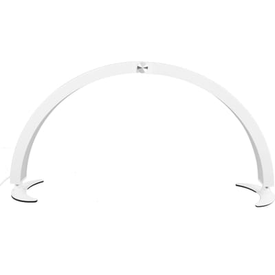 LED Halve Maan Lamp 40W 28in 10 Helderheidsniveaus 7 Kleuraanpassing Dimbare Halve Maan Nagelbureaulamp EU PLUG