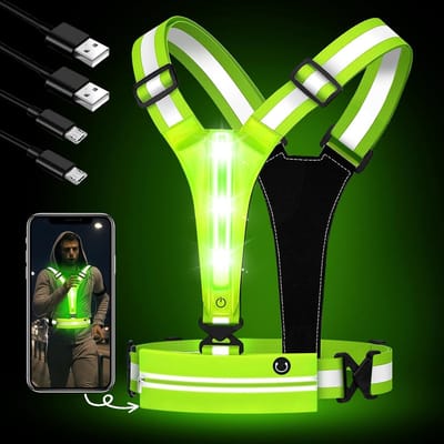 Famanu – Reflecterend vest - hoge zichtbaarheid - hardlopen - joggen of fietsen