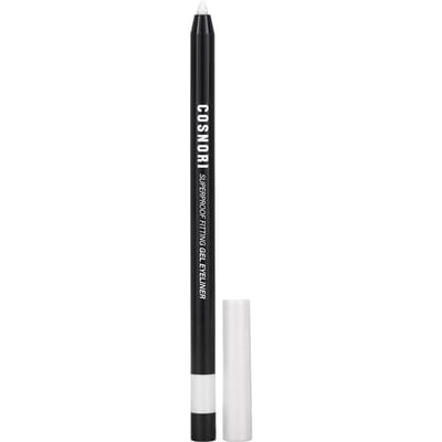 Cosnori, Superproof Fitness Gel Eyeliner, 06 Shine Snow, 0.4g