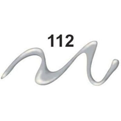 Herpositioneerbare contourverf voor ramen Creall Glass 80 ml - zilver zilver
