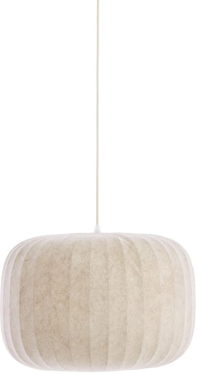 Light & Living Hanglamp Lexa – Ø 44 cm – Ronde Designlamp In Lichtbruin – Modern Sfeervol Licht Voor Eetkamer En Slaapkamer – Synthetisch Materiaal