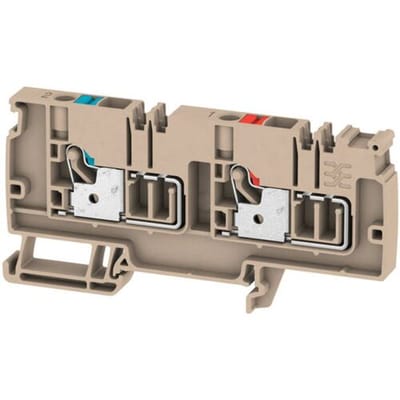 Weidmüller 1988260000 Doorgangsklem 8.1 mm Spanveer Grijs 20 stuk(s)