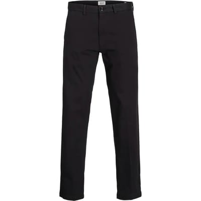 Jack & Jones Heren Chino Broek JPSTKANE BARRET comfort/relaxed Zwart 33W / 30L Volwassenen