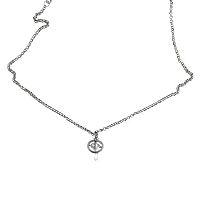 Vivienne Westwood Orb Crystal Dangle Ketting - '10s