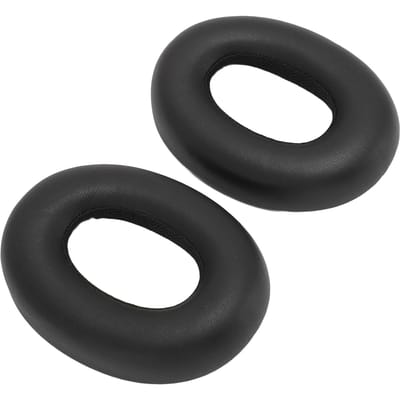 Oorkussentjes Zacht Proteïne Leer Spons Geluidsisolatie Oorkussens voor Bowers Wilkins Px7 Draadloze Bluetooth Koptelefoon black