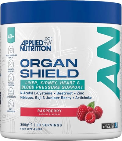 Applied Nutrition Men's 40+ Organ Shield (300g) Raspberry - Vitaminen, mineralen & gezondheid - Vitaminen & Mineralen Complex