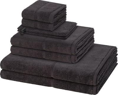 Möve for frottana Sonstiges 2 X washandjes 2 X gasten- 2 X douche- 2 X handdoek - in set 8 pack Pearl