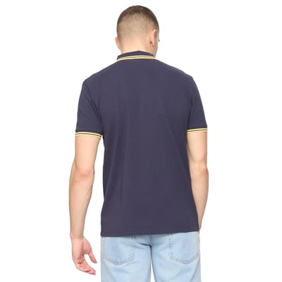 Crosshatch Mannen Changra Polo Shirt (Blauwe Nachten)