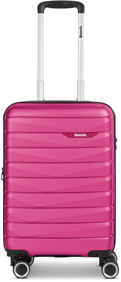 Bench Paris 4 wielen Cabinewagen S 55 cm met uitbreidingsplooi - Harde bagage - TSA slot - arctic-pink