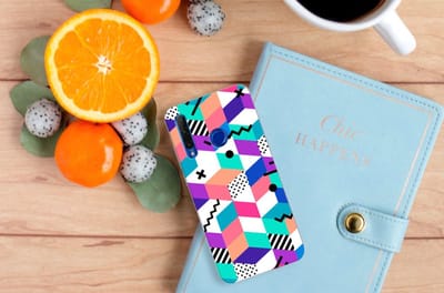 Honor 20 Lite TPU Hoesje Blokken Kleurrijk