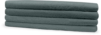 Eleganzzz Gastendoekjes - Set van 4 - Gastendoekje 30x50cm - 420 gr/m2 - 100% Katoen - olive green