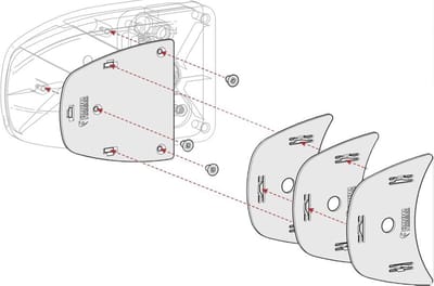 Fiamma Kit Spacer Safe Door >2017 Wit