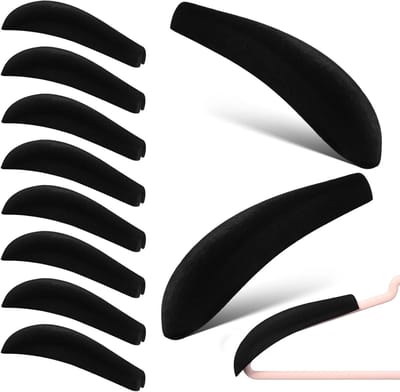 Hanger Schouder Pads - Kleding Beschermers - Kleding Opbergen - Rimpel Preventie - 30 Stuks - Zwart