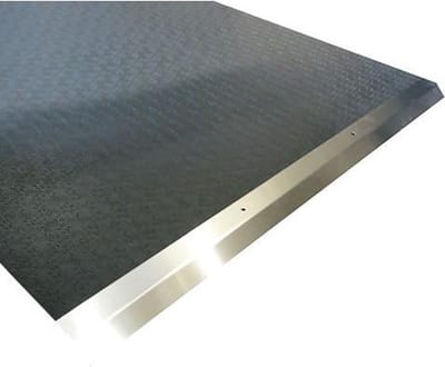 RVS Aanloop profiel voor Stalmat 90 cm