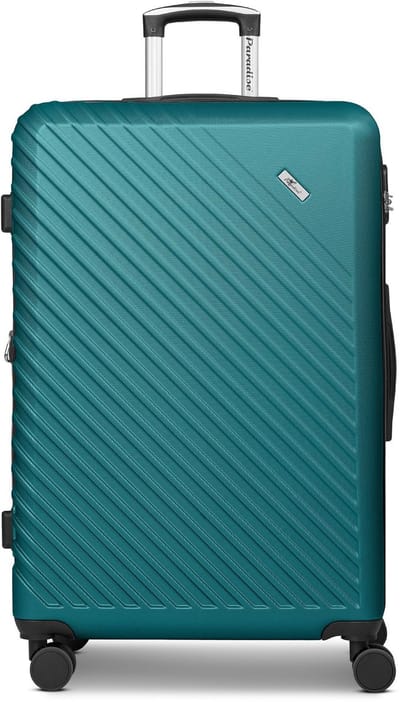CHECK.IN Paradise 2.0 4 wielen Trolley L 78 cm met uitbreidingsplooi - Harde bagage - Combinatieslot - smaragd green