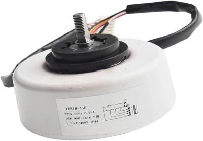 Windenergie Generator - Dynamo Motor - Energie Opwekking - Borstelloos Ontwerp - DC 176-375V - Wit