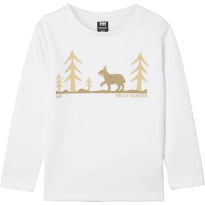 Helly Hansen Tech Graphic K T-shirt Met Lange Mouwen Wit 3 Years Jongen