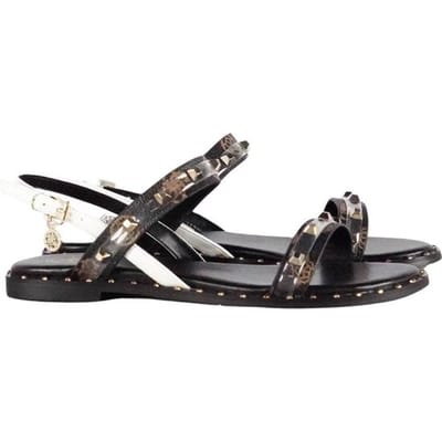 GUESS Ofelia - maat 38 - Dames sandalen - Bruin/Creme