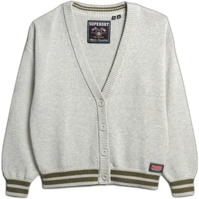Superdry - Wijdvallend gebreid vest - Dames - Cardigans