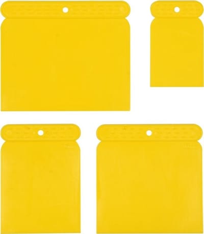 VOREL 05950 - Japanse Plamuurmessen - 4-delige set - Kunststof - Voor Precisie Plamuur- & Lijmwerk