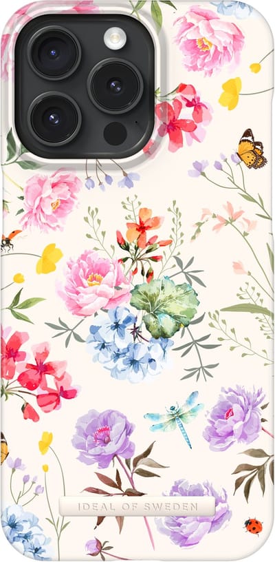 iDeal of Sweden Printed Case geschikt voor Apple iPhone 15 Pro Max Flower Forever