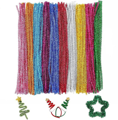 Bendbare Pijpenragers voor Creatief Knutselen, 200 Stuks van 30 cm, Ideaal voor Decoraties en Kerstversiering