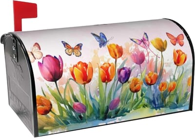 Brievenbushoezen Magnetisch - Brievenbusdecoratie Buiten - Tuin Aankleden - Dubbelzijdig Bedrukt - 457 cm x 533 cm