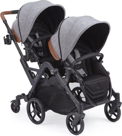 Duo Kinderwagen, Tandem, Contours Curve grijs
