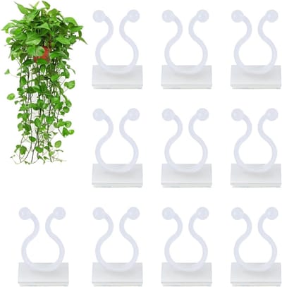 50 Stuks Zelfklevende Plant Clips voor Klimplanten - Muurbevestiging en Fixatie Clips voor Tuin en Binnengebruik