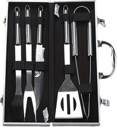 Nivard Barbeque Set - Barbecueset - Barbecue - Barbecues - BBQ - Tangenset - Vleeset - Accessoires - Zomer - Grill Set