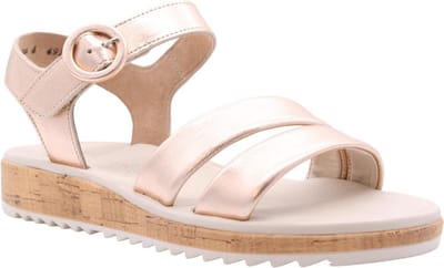 Paul Green - 6112 - Platte sandalenDames Sandalen - Kleur: Metallics - Maat: 40.5