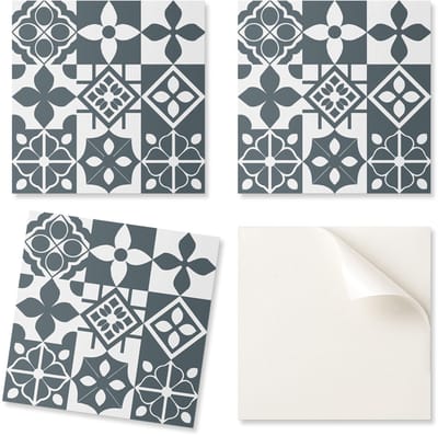 Verpakking PVC-tegels met decoratieve geometrische patronen voor keuken of badkamer, 20x20x20 cm