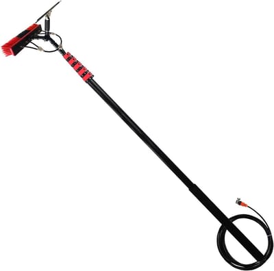 Raamreinigingsstang - Telescopische Kit - Hoge Ramen Wassen - Watergevoede Borstel - 3.6M-10.8M - Aluminium