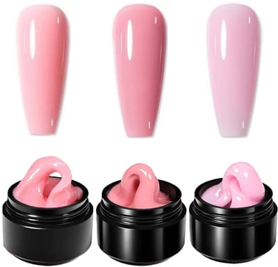 Born Pretty - Builder gel - 3x15 ml - HEMA-vrij - Buildergel - Builder gel nagels - Builder gel set - Builder gel gel nagels - Gelnagels - Gel nagels - Gel voor nagels - Hard gel - Polygel
