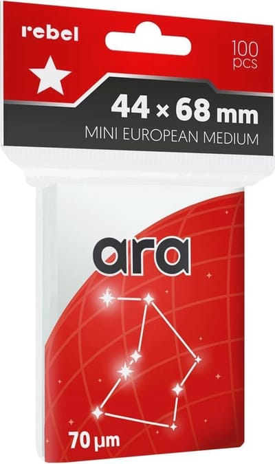 Kaarthoezen 44 x 68 mm - 100 Stuks Voor Bescherming van Kaarten
