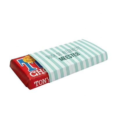 Tony Chocolade | Chocoladecadeaus | Bedankt | Cadeau | Allerbeste Meester | Melk | Fotofabriek