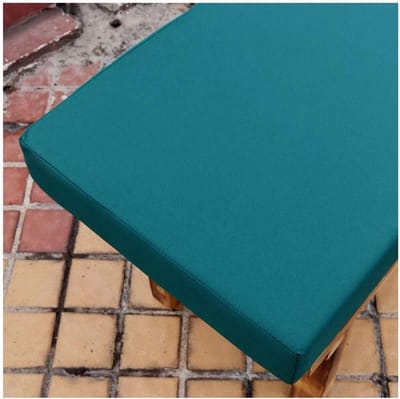 Bank Kussen - Zitkussen Buiten - Buiten Ontspannen - UV-Bestendig - 50x30x5 cm - Donkergroen