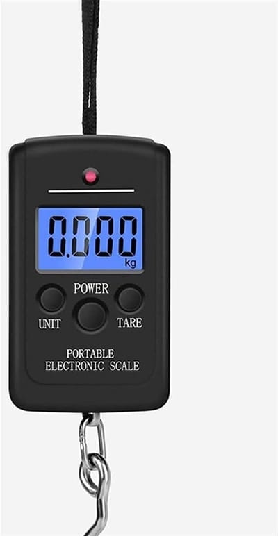Bagage Weegschaal - Digitale Weegschaal - Reis Gewicht Controleren - Automatische Kalibratie - 40kg - Blauw