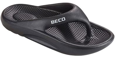 BECO teenslippers Easy - unisex - zwart - maat 35-36