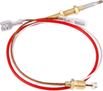 Thermokoppel - Gasverwarmer Onderdeel - Terrasverwarming - Universeel - 410 mm - Zilver