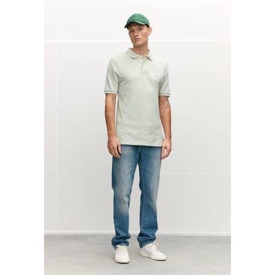 The Goodpeople Paul Polos Mint Green Größe: S | Poloshirts Outlet | Herren | Cyan