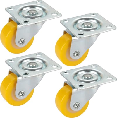 dörner + helmer Zwenkwiel Wieldiameter: 30 mm Draagvermogen (max.): 20 kg 4 stuk(s)