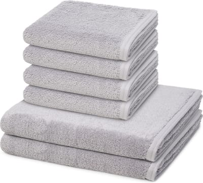 Vossen Sonstiges 4 X handdoek 2 X douchehanddoek - in set 6 pack Vegan Life